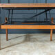Scandinavian coffee table Smorrebrod with extendable system