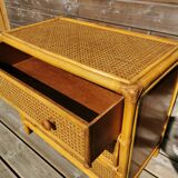 Dresser in rattan
