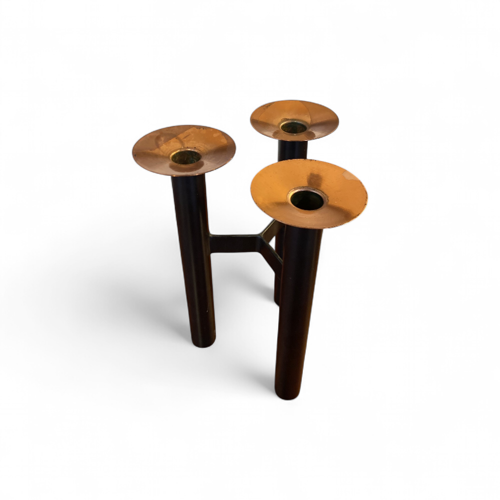 Tripod candlestick by Hans-Agne Jakobsson