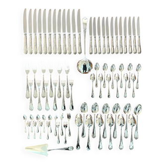 Ercuis, 76-piece cutlery set, Louis XV model, new condition