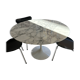 Knoll Tulip Saarinen round table with Arabescato marble