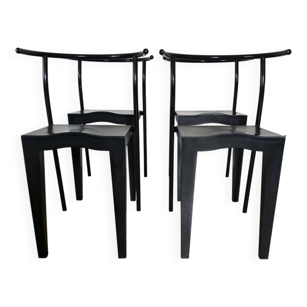 Chaises vintage P. Starck Dr. Glob Kartell