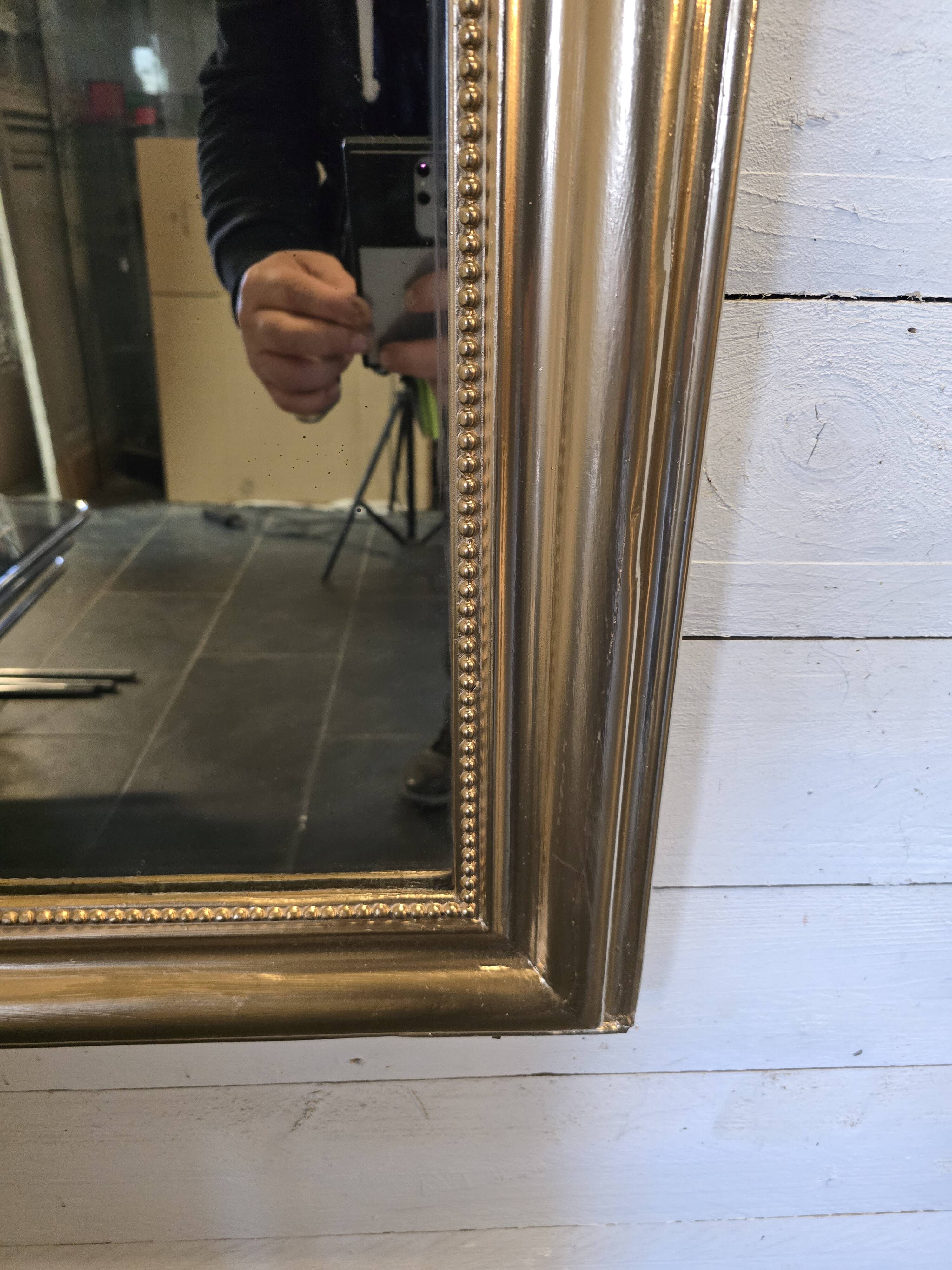 Louis Philippe style gilded mirror