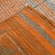 Orange & Green Turkish Runner Rug, 84x368Cm