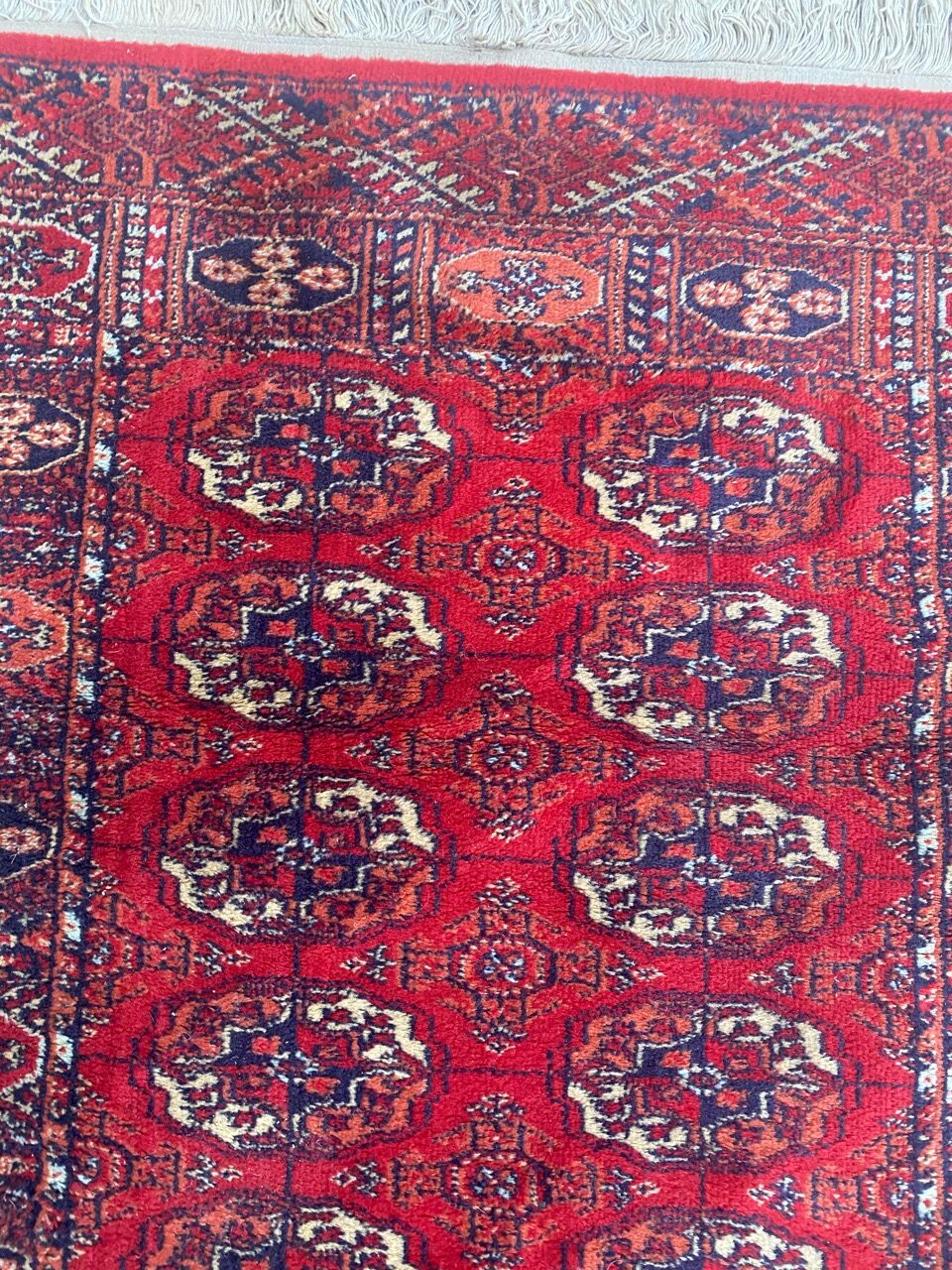 Carpet designs bukhara in wool 70x144 cm