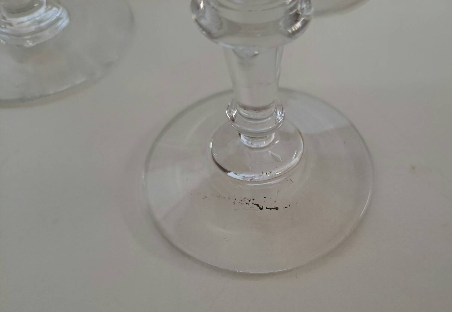 12 Portieux white wine glasses Mirabeau model h 12.2 cm