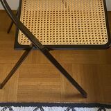 Vintage Georgio Cattelan cane folding chair