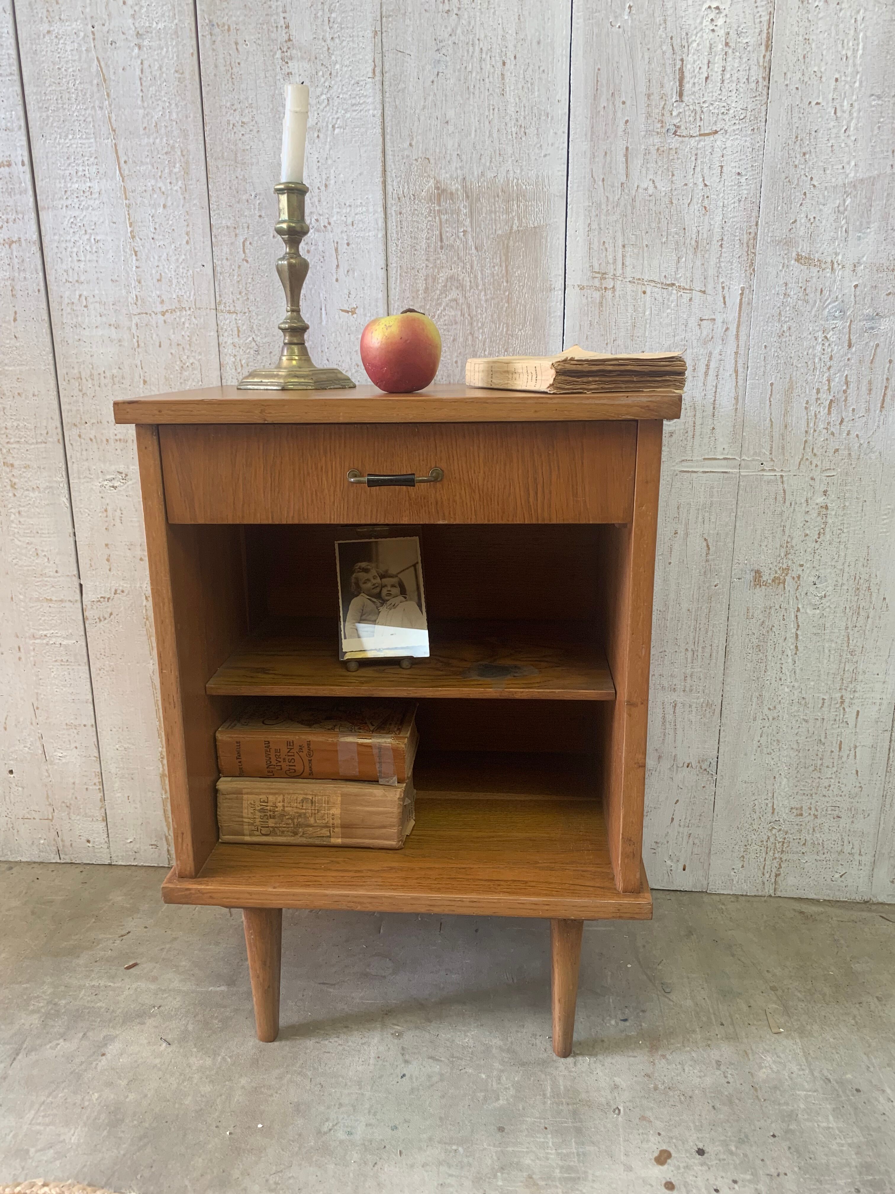 Vintage bedside table