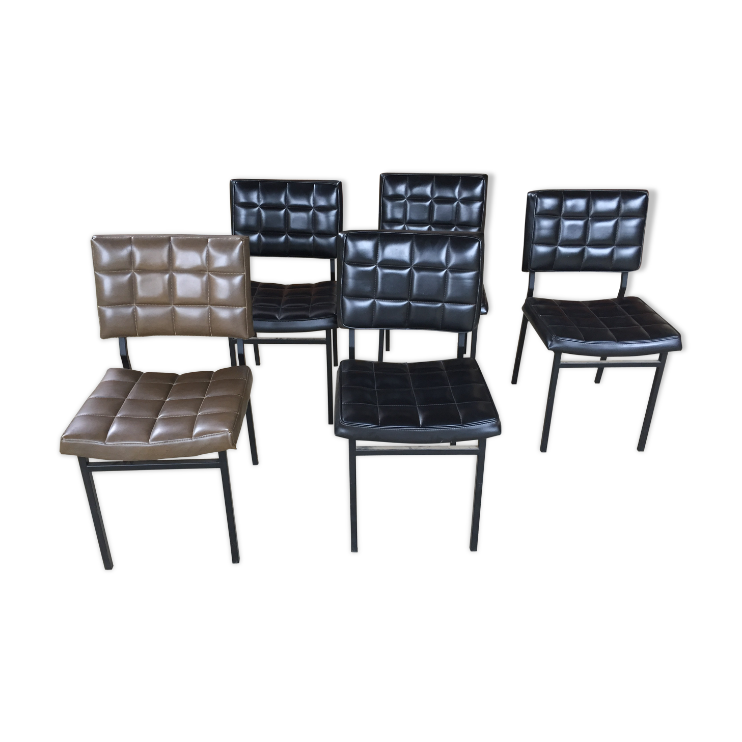 5 chairs 1950