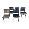 5 chairs 1950