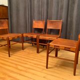 A set of four chairs, Denmark, 1960s