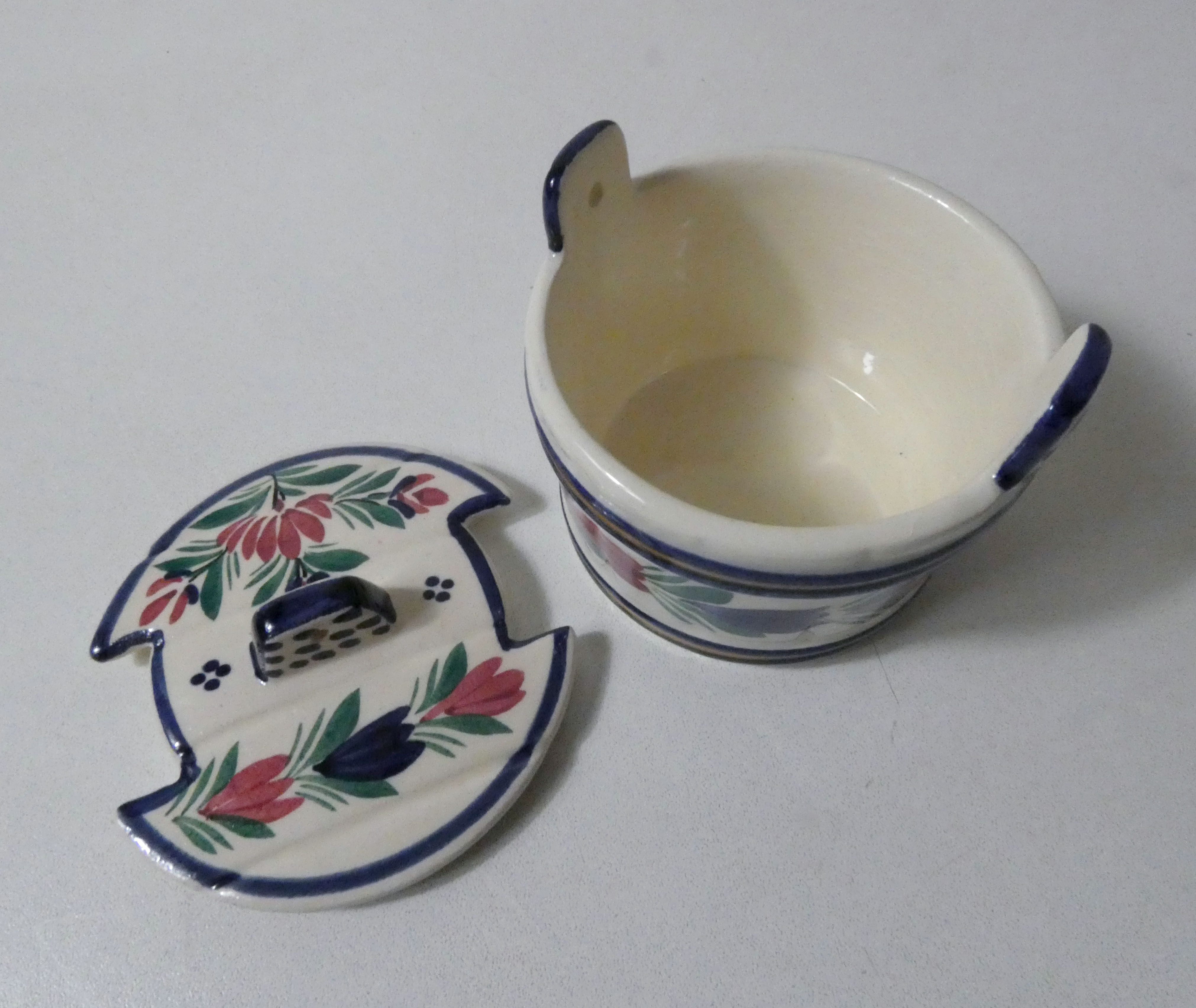 Henriot Quimper butter maker