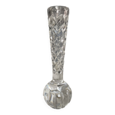 Vintage single-stem vase in Bohemian crystal