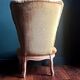 Vintage padded toad armchair