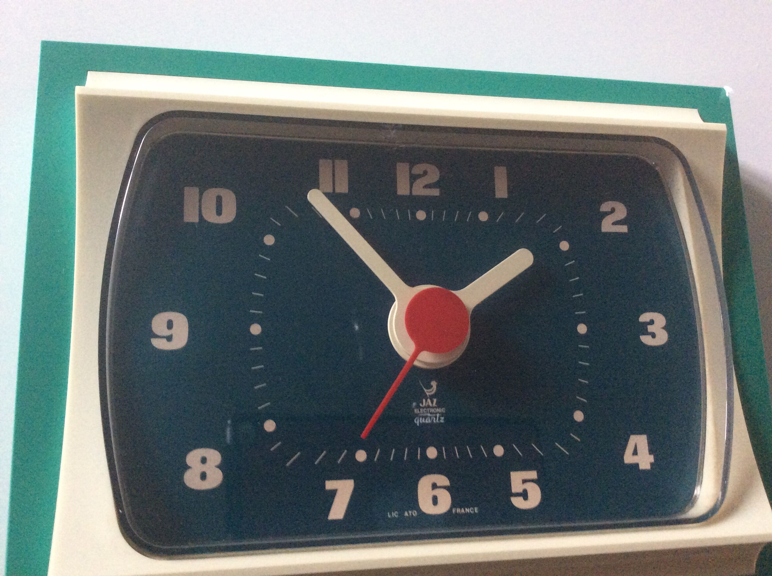 Vintage Jaz electronic clock of the 70s
