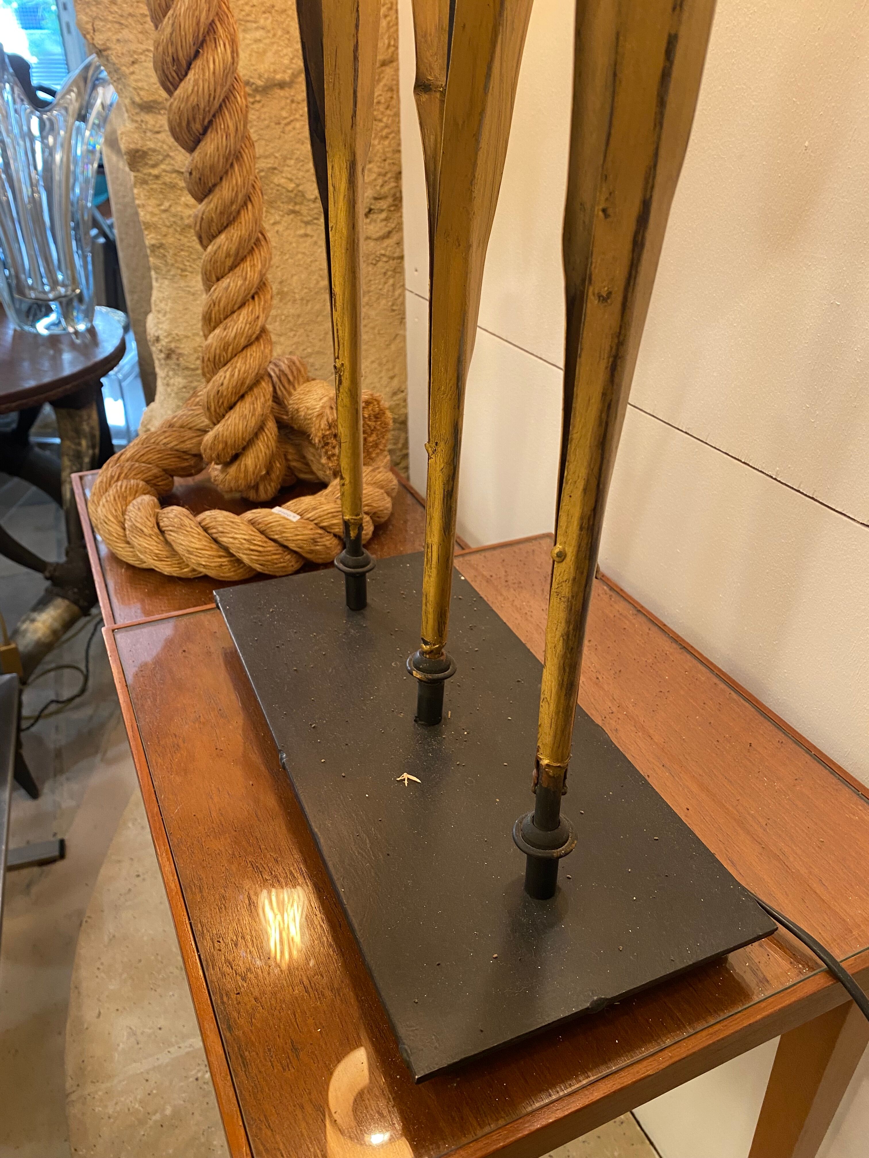 Trio of lamps sea rush "Mis en demeure"