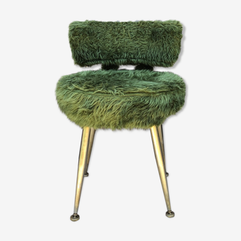 Green moumoute chair