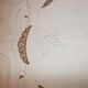 Nappe brodée vintage 250 x 170 et 12 serviettes