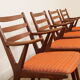 Set of 4 Danish teak dining chairs | 1960s