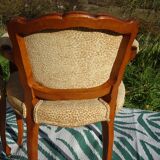 Antique Louis XVI style cabriolet armchairs
