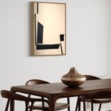 Abstract minimalist "the line"