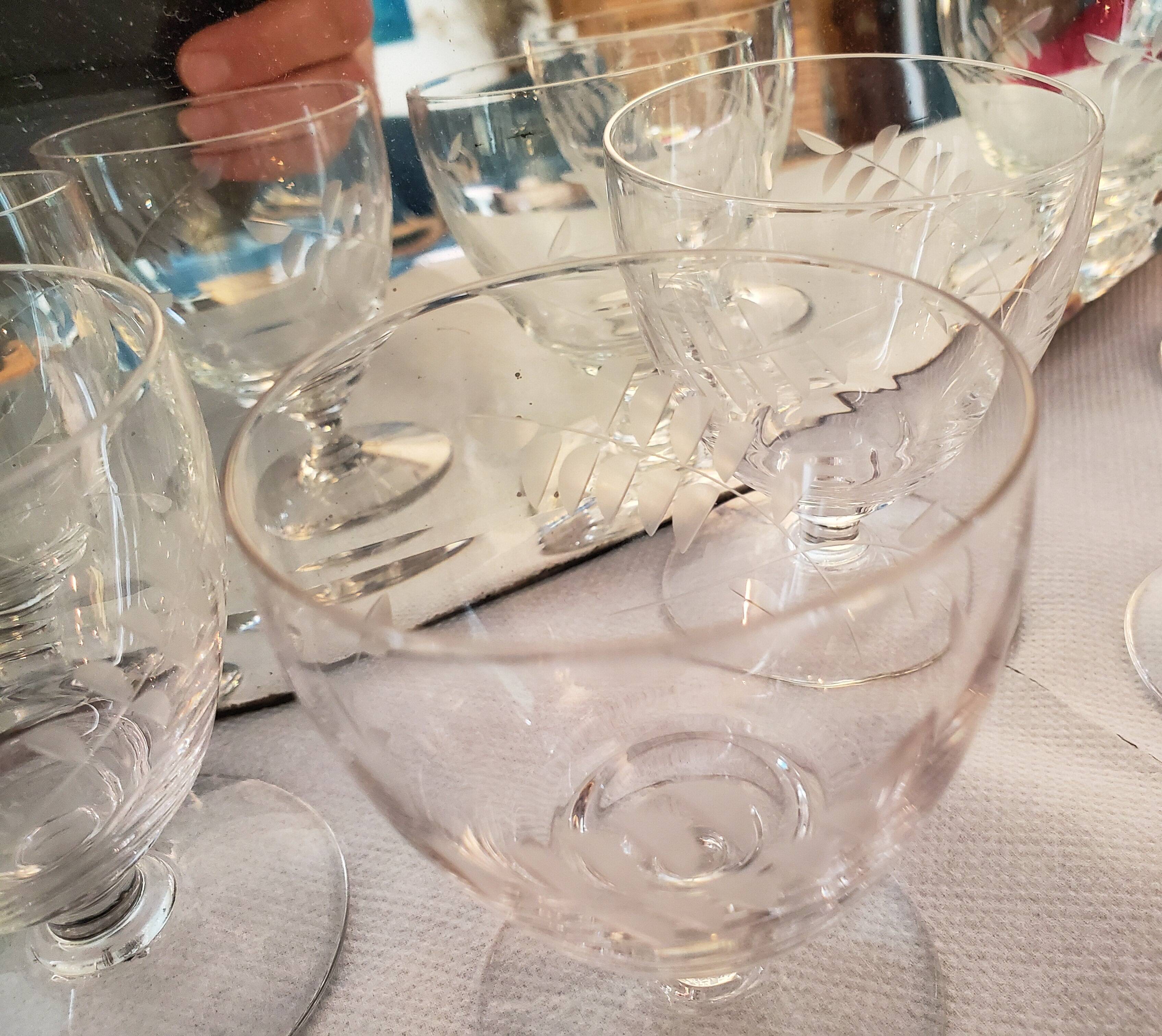 50's chiseled glasses