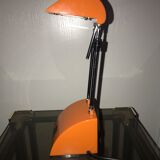 Orange telescopic desk lamp