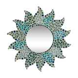 Sun mosaic mirror