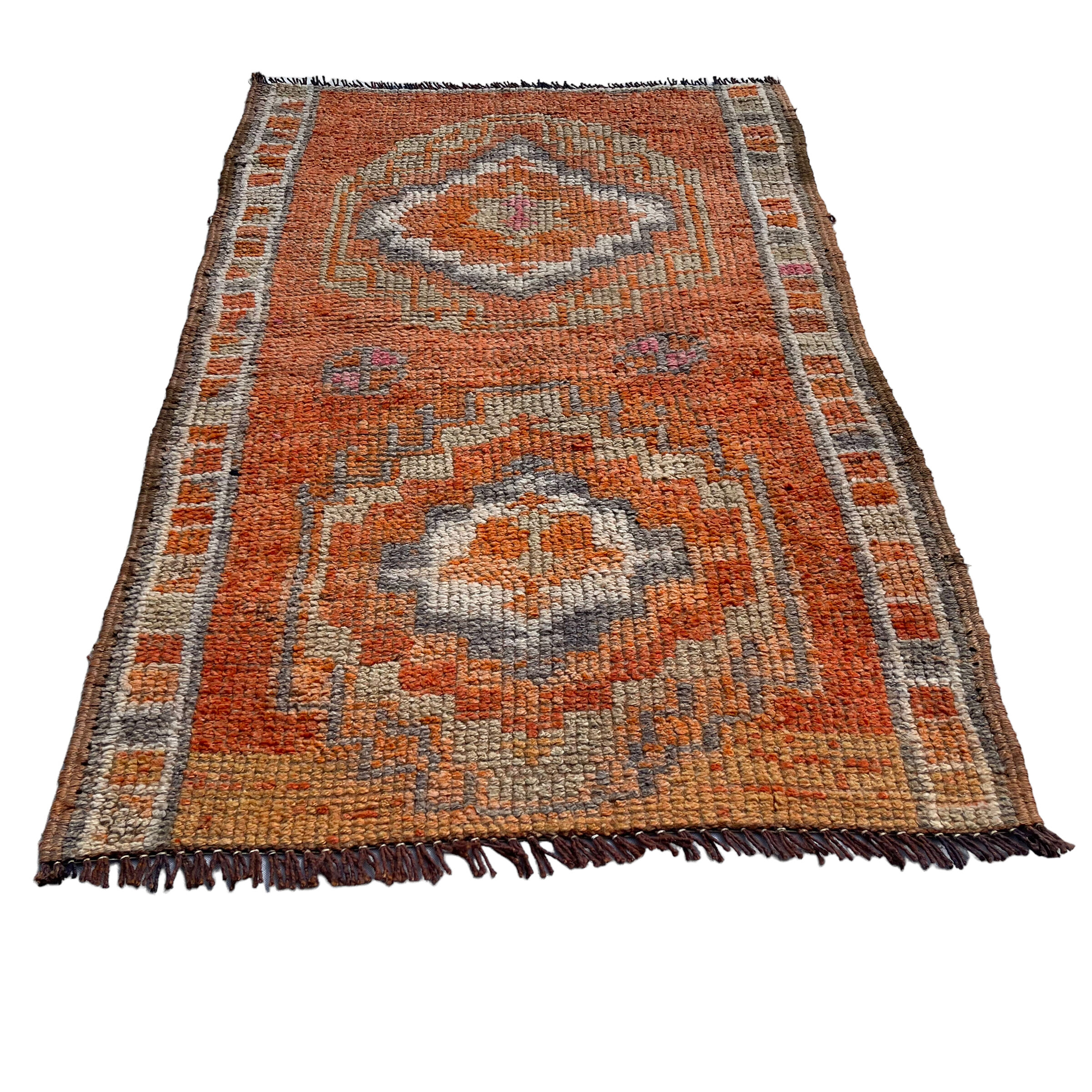 Vintage kurdish herki rug