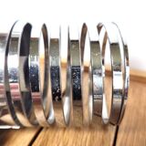 Vintage spring wall lamp 1970