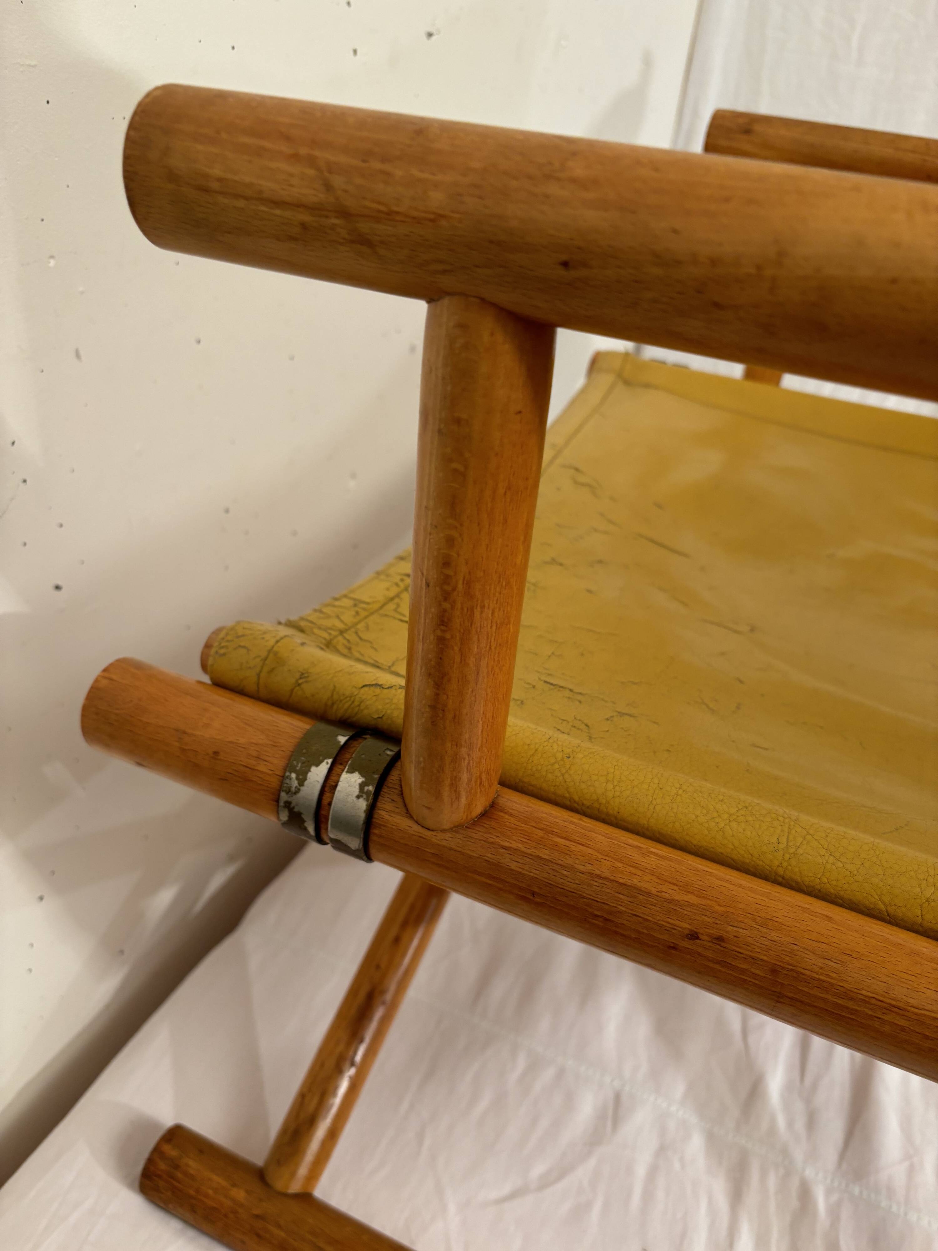 Christian Germanaz, catamaran armchair, Bauman 1977