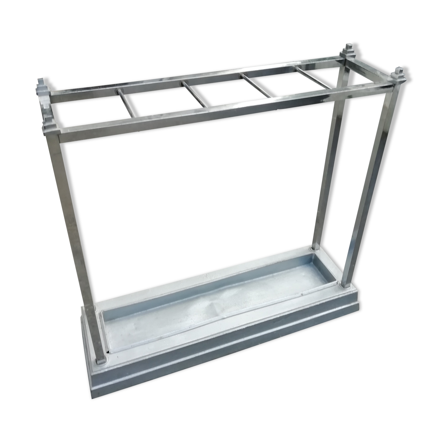 Chrome umbrella holder