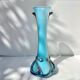 Biot vase, blown glass, signed Silice Création JM Operto.
