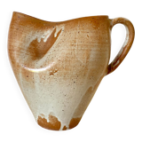 Stoneware pitcher, handcrafted
