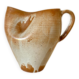 Stoneware pitcher, handcrafted