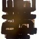 Offset print poster of Lithograph #3, Musée Soulages Rodez