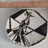 Hand-painted plates by René Chaix