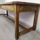 Oak farmhouse table