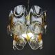 Murano glass chandelier by Mazzega, Italy, 1960s