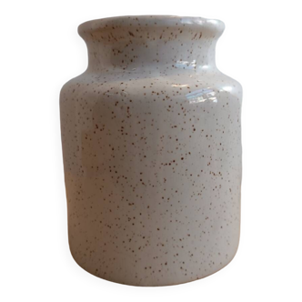Spotted ceramic pot
