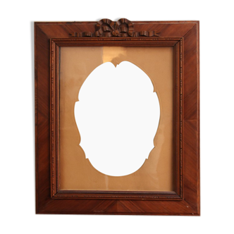 Oak carved knot frame, early twentieth century