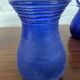 Series of 3 Murano “Scavo” vases in glass paste from the 60s and 70s