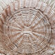 Adult rattan armchair metal feet
