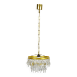Chandelier with crystals, 1970s