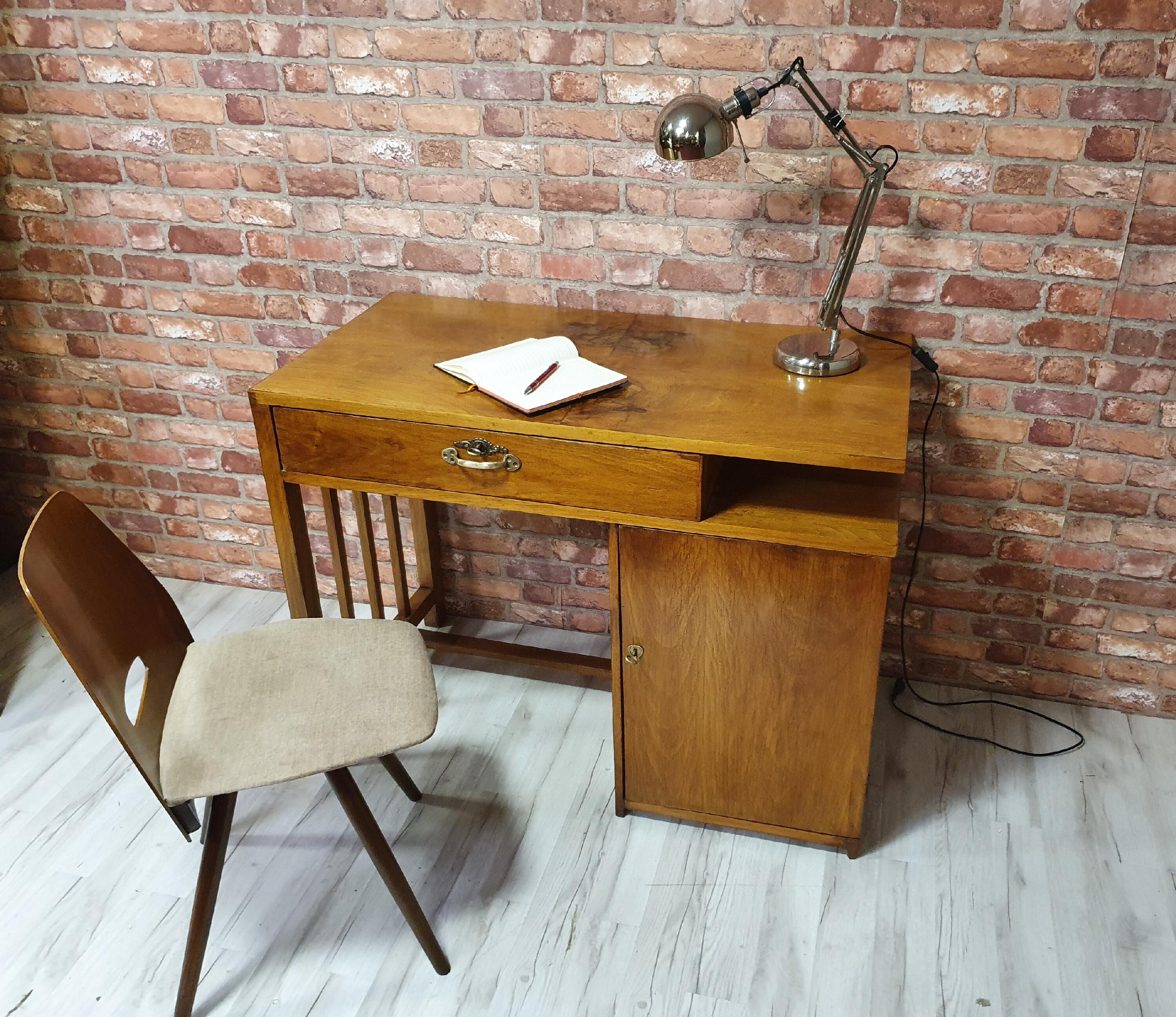 Retro desk, 1940s, after renovation