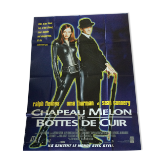 Poster of the film " Melon hat and leather boots "