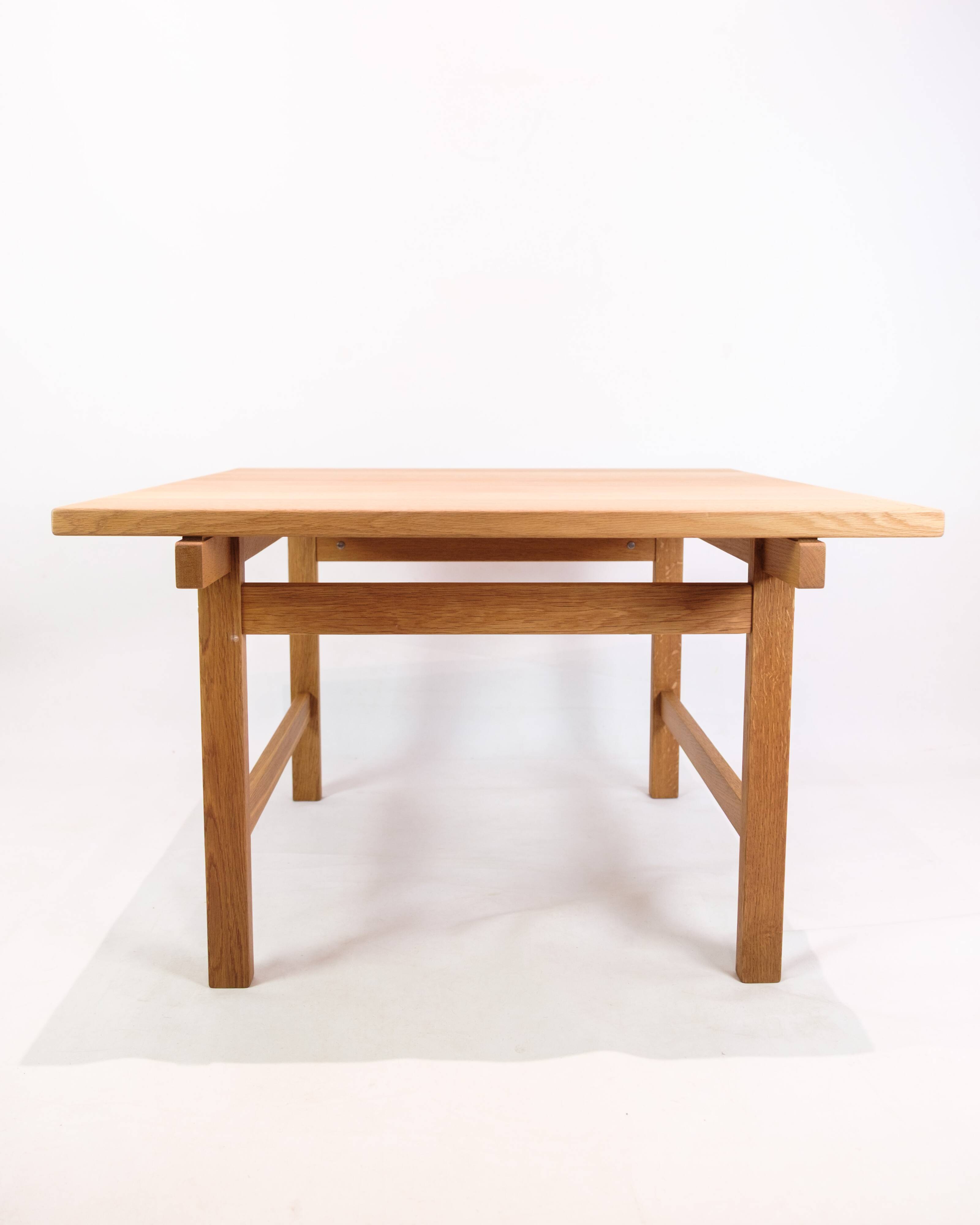 Sofa Table Made In Oak By Hans J. Wegner For PP Furniture From 1990s