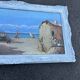 Ancient painting – Animated Mediterranean view – Port and sailing boats