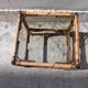 Table basse rotin bambou vintage