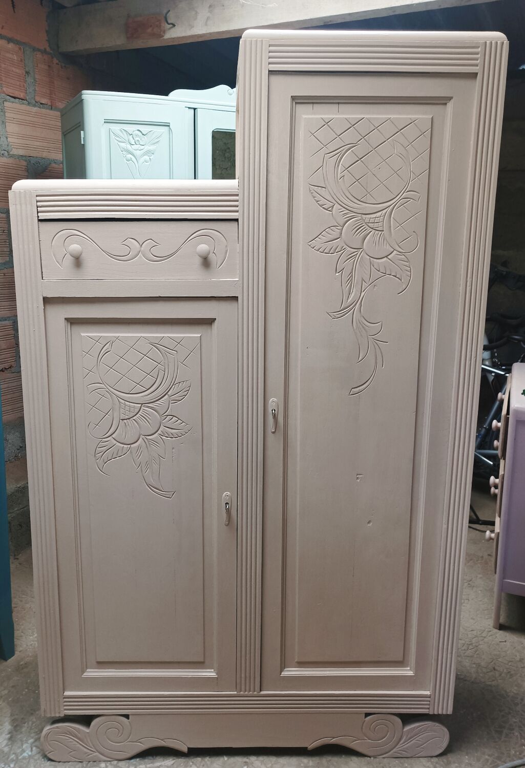Art Deco wardrobe from the period